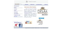 Desktop Screenshot of delsamuebles.com